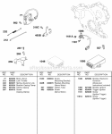 Ignition Module Trigger Module Electronic Module Diagram and Parts List for 437447-0205-E2  Briggs and Stratton Engine